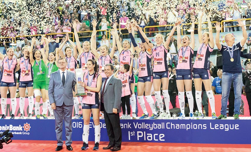 Volley, Champions League donne: Pomì Casalmaggiore campione d’Europa